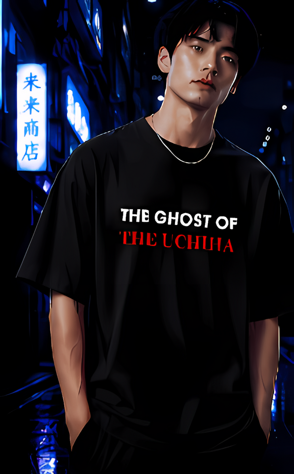 Madara Uchiha – Ghost of the Uchiha | Classic Unisex Oversized T-Shirt