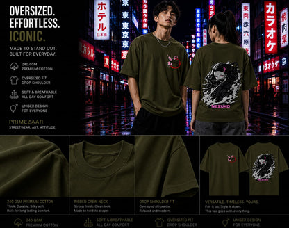Nezuko Kamado | Demon Slayer | Unisex Oversized Classic Tee