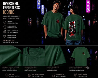 Itachi Uchiha – The Fallen Hero | Classic Unisex Oversized T-Shirt