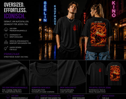 Kyojuro Rengoku – Flame Hashira | Classic Unisex Oversized T-Shirt