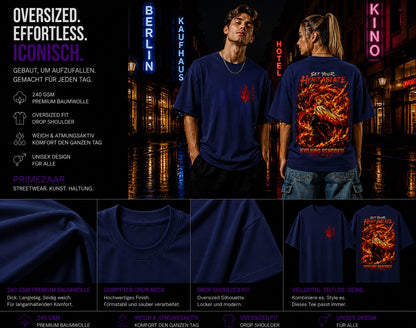 Kyojuro Rengoku – Flame Hashira | Classic Unisex Oversized T-Shirt