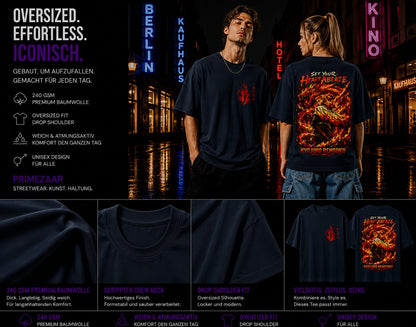 Kyojuro Rengoku – Flame Hashira | Classic Unisex Oversized T-Shirt