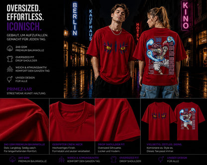 Akaza | Demon Slayer | Unisex Oversized Classic Tee