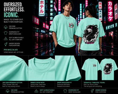 Nezuko Kamado | Demon Slayer | Unisex Oversized Classic Tee