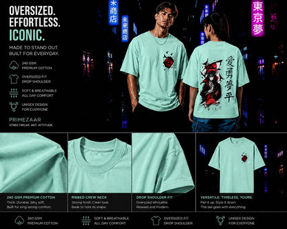 Itachi Uchiha – The Fallen Hero | Classic Unisex Oversized T-Shirt