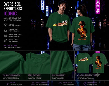 Zenitsu Agatsuma | Demon Slayer | Unisex Oversized Classic T-Shirt