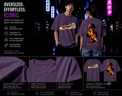 Zenitsu Agatsuma | Demon Slayer | Unisex Oversized Classic T-Shirt