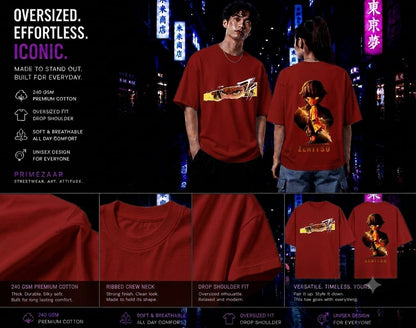 Zenitsu Agatsuma | Demon Slayer | Unisex Oversized Classic T-Shirt