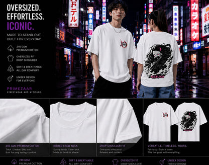 Nezuko Kamado | Demon Slayer | Unisex Oversized Classic Tee