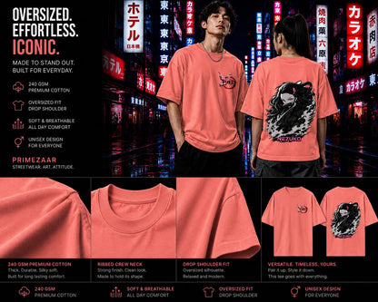 Nezuko Kamado | Demon Slayer | Unisex Oversized Classic Tee