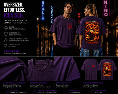 Kyojuro Rengoku – Flame Hashira | Classic Unisex Oversized T-Shirt