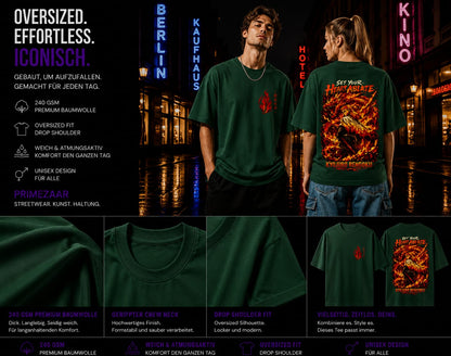 Kyojuro Rengoku – Flame Hashira | Classic Unisex Oversized T-Shirt