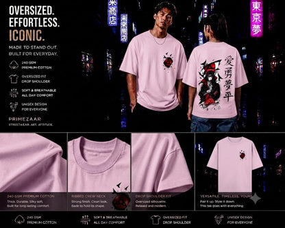 Itachi Uchiha – The Fallen Hero | Classic Unisex Oversized T-Shirt