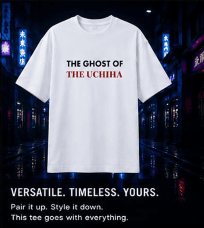 Madara Uchiha – Ghost of the Uchiha | Classic Unisex Oversized T-Shirt