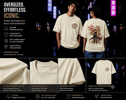 Gaara – The Desert King | Classic Unisex Oversized T-Shirt