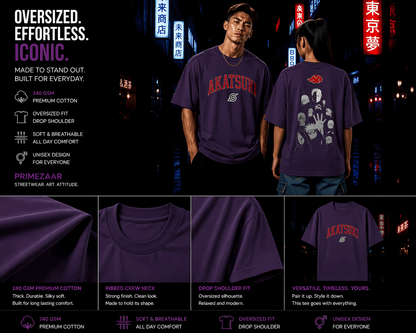 Akatsuki – Legendary Outcasts | Classic Unisex Oversized T-Shirt