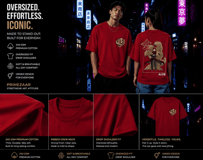Gaara – The Desert King | Classic Unisex Oversized T-Shirt